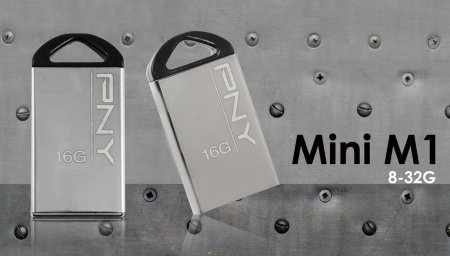 PNY выпускает минифлешку Mini M1