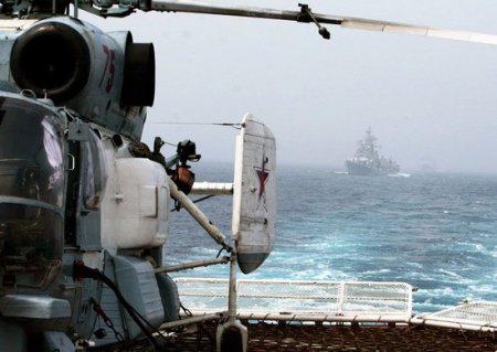 Россия и Индия проводят совместные морские учения в Японском море