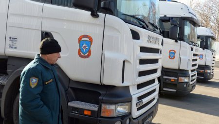 МЧС РФ начало подготовку к отправке нового гумконвоя для Донбасса