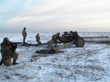 Украинские артобстрелы теперь называются "учениями"