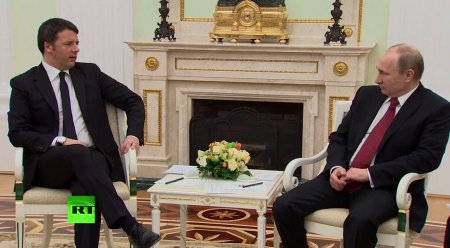 Владимир Путин обсудил с премьер-министром Италии ситуацию на Украине и дву ...