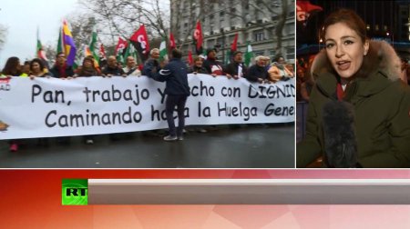 «Марш достоинства»: тысячи испанцев требуют социальной справедливости