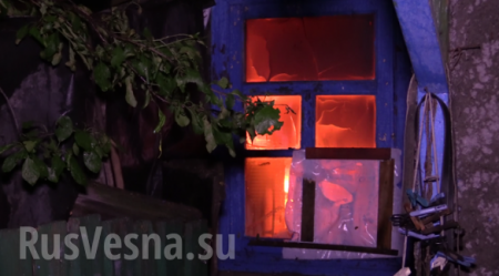 Украинская армия применила зажигательные снаряды в Донецке, в жилом секторе вспыхнули пожары (ВИДЕО+ФОТО)