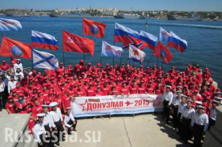 Молодежно-патриотический лагерь «БОЕВОГО БРАТСТВА» в Крыму покоряет новые высоты