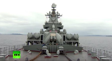 На Дальнем Востоке проходят российско-китайские военно-морские учения