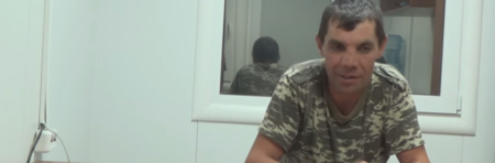 Опубликовано видео допроса задержанного ФСБ украинского пограничника – СМИ