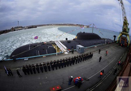 Тихоокеанскому флоту передана отремонтированная АПЛ "Кузбасс"