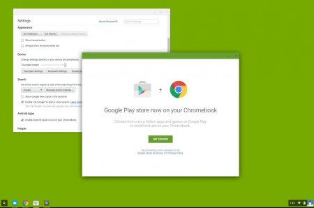 Пользователи гаджетов с Chrome OS смогут загружать Android приложения из Google Play