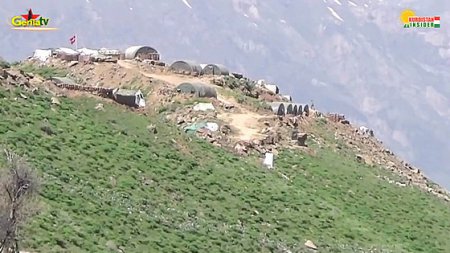Бойцы Рабочей Партии Курдистана уничтожают турецкие базы