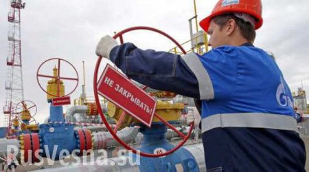 Экспорт российского газа в Европу вырос на 11%