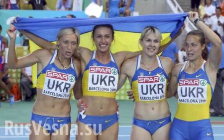 Украинские легкоатлетки выразили солидарность «забаненным» российским спортсменам