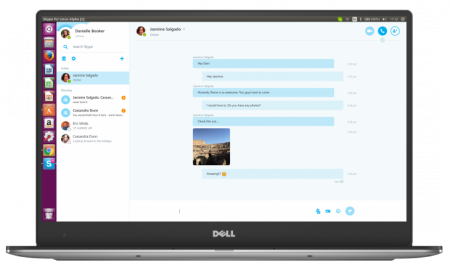 Для Linux с поддержкой ботов Microsoft выпустила Skype 1.4