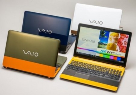 VAIO удивила пользователей «фешенебельным» двухцветным ноутбуком C15