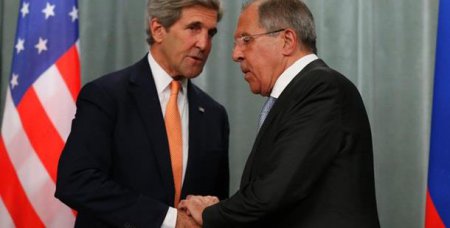 Лавров обсудил с Керри ситуацию в Украине и Сирии