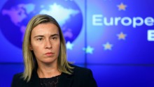 Могерини: ЕС может сыграть ведущую роль в восстановлении Донбасса