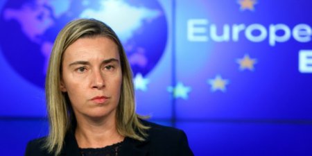 Могерини: ЕС может сыграть ведущую роль в восстановлении Донбасса