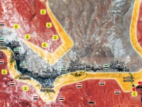 Сирийская армия штурмует водозабор Дамаска в районе Вади Барада - Военный О ...