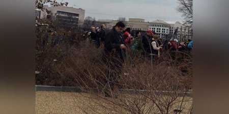 Саакашвили раскритиковал журналистов, показавших его за забором на инаугурации Трампа