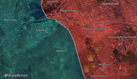 Сирийская армия зачистила от исламистов район на юго-западе Алеппо - Военный Обозреватель