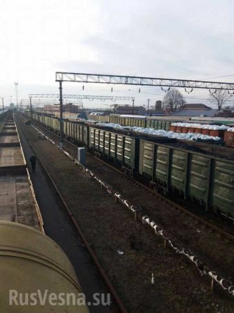 МОЛНИЯ: «Ветераны АТО» сообщают о блокировании железнодорожного сообщения Украины с Россией (ФОТО)