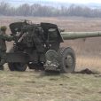 Учения Народной милиции ЛНР: работа артиллерии
