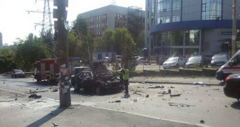 МВД: полковнику Шаповалу в автомобиль подложили взрывчатку
