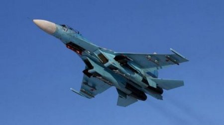 В Крыму Су-27 по тревоге подняли в воздух для проверки боеготовности - Военный Обозреватель