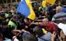 В Киеве сторонники Саакашвили подрались с полицией (ФОТО, ВИДЕО)