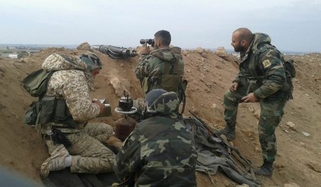 Сирийская Арабская армия замкнула Акербатский котёл