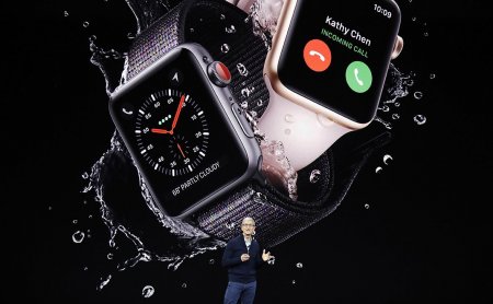 Состоялась презентация Apple Watch 3 с доступом к интернет и сотовой связи