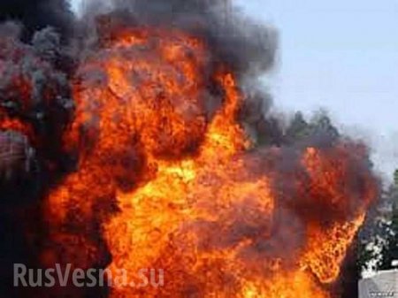 Названа причина пожара в воинской части ВСУ в Донбассе