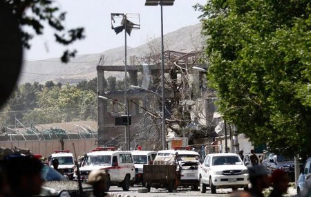 В дипквартале Кабула взорвались две ракеты
