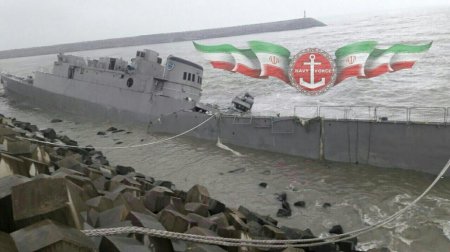 Иранский фрегат Damavand полностью разрушен