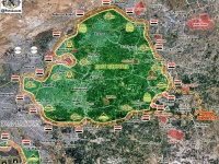 Сирийская армия начала наземную операцию в Восточной Гуте под Дамаском
