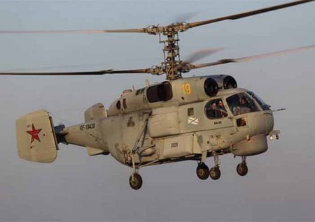 Морская авиация ВМФ России получит в свой состав около 50 модернизированных вертолетов Ка-27