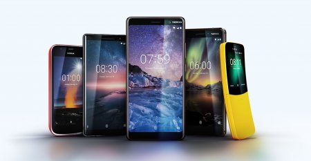 Nokia возвращается в гонку за первенство на рынке с тремя новыми смартфонами