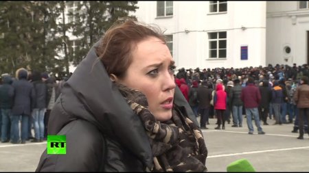 Участница митинга в Кемерове опровергла слухи о числе жертв трагедии в ТЦ « ...
