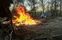 Amnesty International потребовала расследовать сожжение лагеря ромов в Киев ...