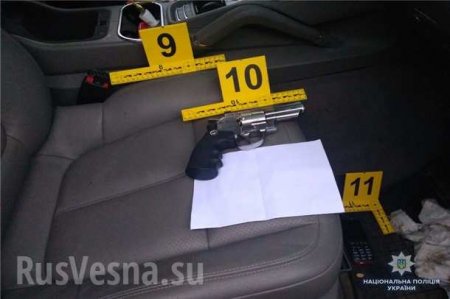 Стрельба в Киеве, пострадал иностранец (ФОТО)