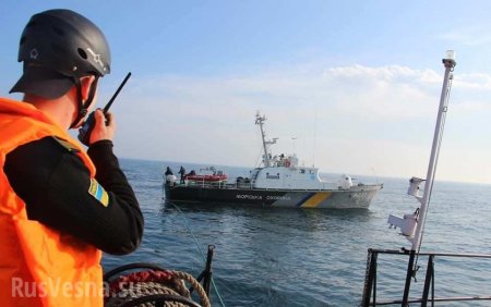 Украинские пограничники похитили капитана захваченного российского судна