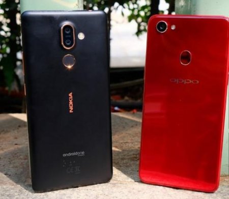 Эксперты из Индии сравнили Oppo F7 и Nokia 7 Plus