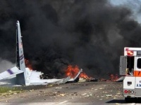 Девять человек погибли в результате крушения военно-транспортного самолета  ...