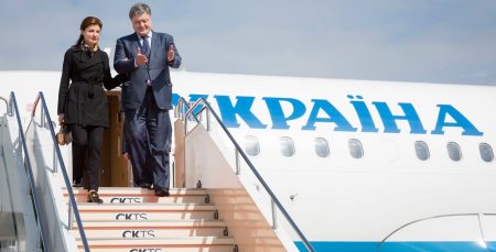 Перелет Порошенко в Испанию стоил более 1,5 млн гривен