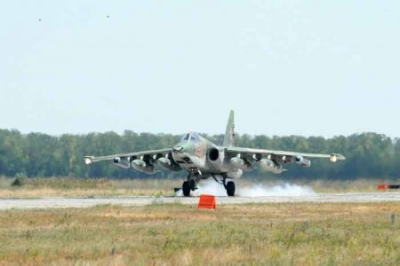 Шесть штурмовиков Су-25 вернулись в Краснодарский край из Хмеймима