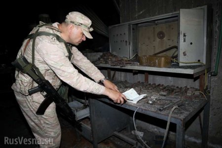 Зачистка котла: российские и сирийские военные находят схроны боевиков (ВИДЕО)