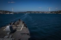 В Черное море вошел американский эсминец