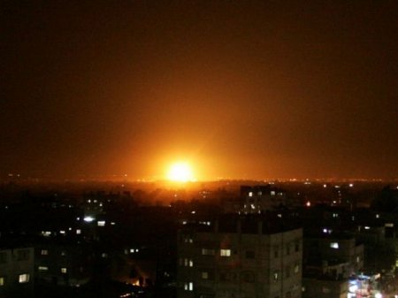 Израиль атаковал 12 объектов боевиков в секторе Газа