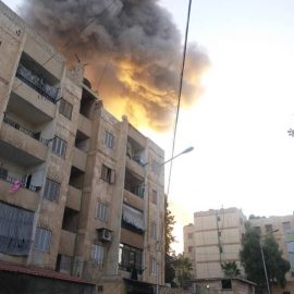 Неизвестный взрыв в Алеппо
