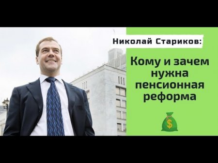 Николай Стариков: Кому и зачем нужна «пенсионная реформа»
