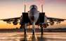 Жёсткая посадка F-15: истребитель «проскакал» по взлётно-посадочной полосе  ...